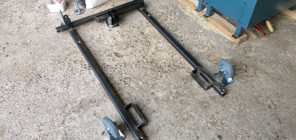 Transportvagn till kombinationsmaskin